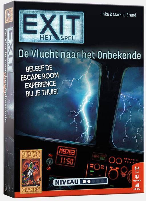 999 Games Exit De Vlucht Naar Het Onbekende Breinbreker 10+
