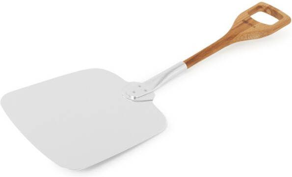 Boska Pizzaschep Kort & Gepatenteerd Handvat Aluminium & Eikenhout
