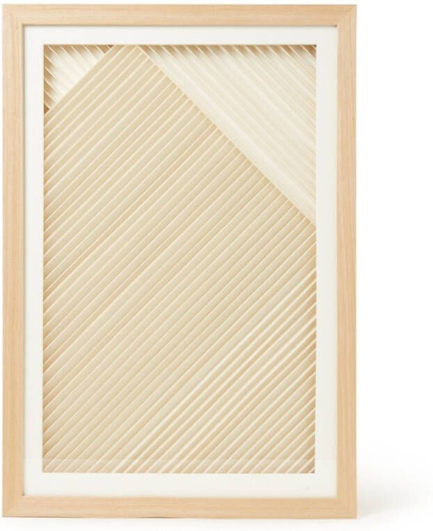 HKliving Layered Paper Art Frame B wanddecoratie