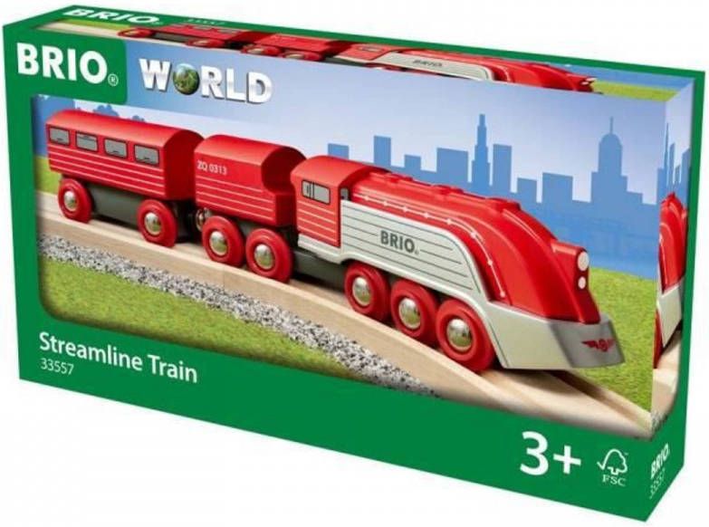 BRIO ® WORLD Hogesnelheid-stoomtrein 33557