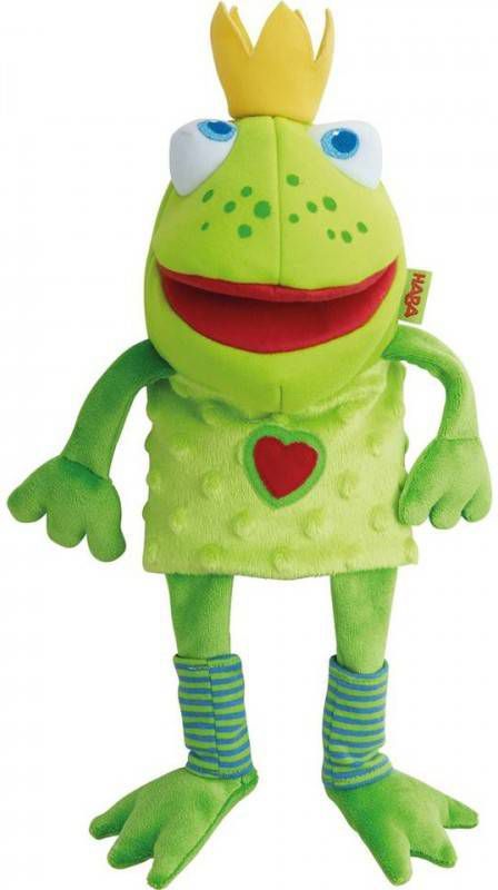 HABA Handpop Kikkerkoning 26 cm 300490