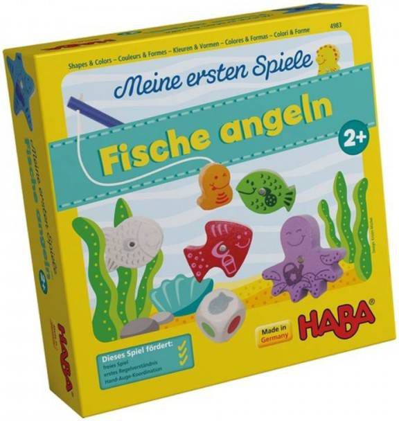 Haba Spel Mijn eerste spellen Visjes vangen Made in Germany