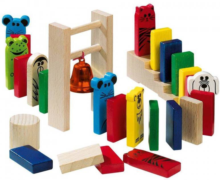 HABA Dominorace set 263 delig 001172