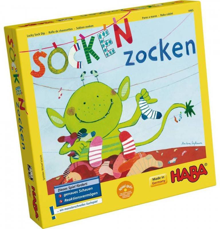 Haba Spel Sokken zoeken Made in Germany