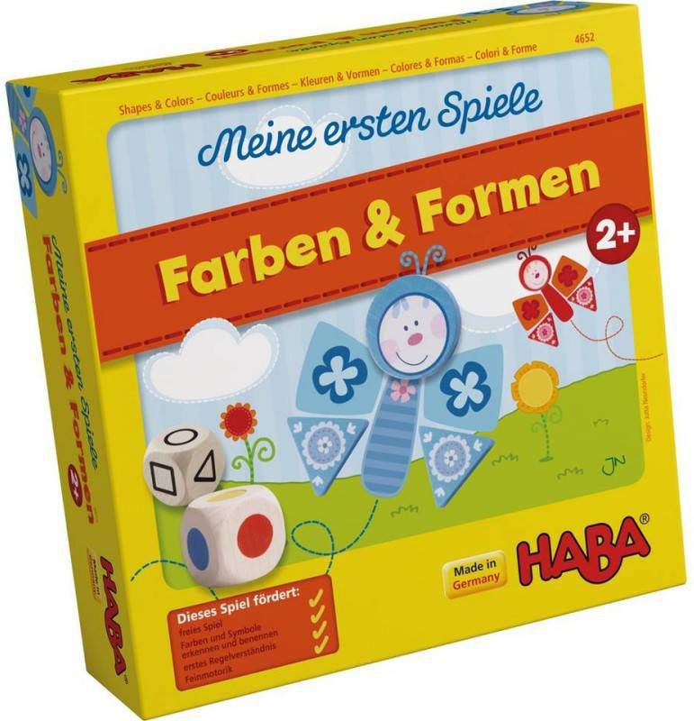 Haba Spel Mijn eerste spellen Kleuren en vormen Made in Germany