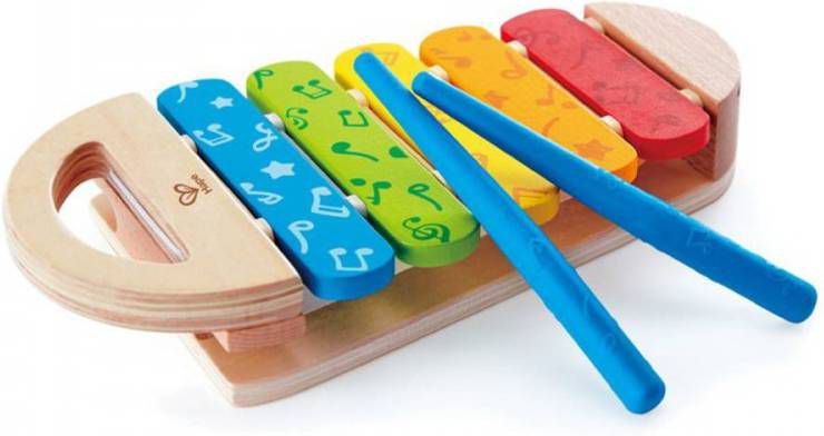 Hape Speelgoed muziekinstrument Regenboog xylofoon