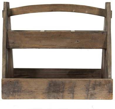 Clayre & Eef Bruine Decoratie Kistje 46*31*40 Cm 6h2076
