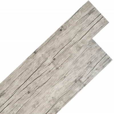 VIDAXL Vloerplanken niet zelfklevend 5, 26 m², 2 mm PVC washed eiken