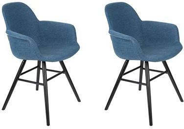 Zuiver Albert Kuip Soft Armstoel(Set van 2 )
