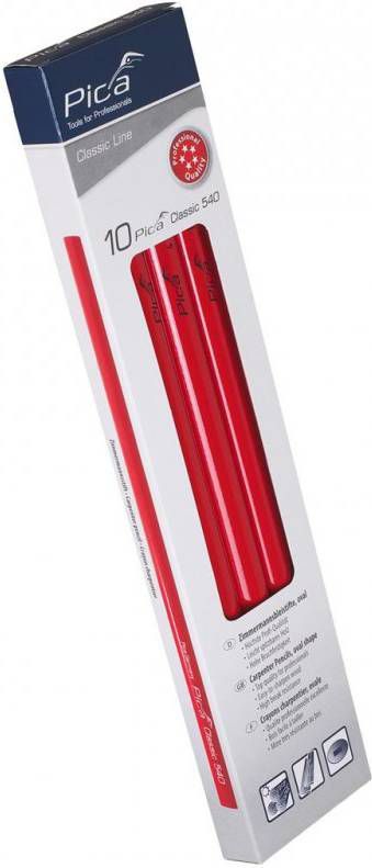 Pica 540/30 Classic Timmermanspotlood 300mm 10 Stuks