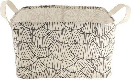 HEMA Canvas Mand 29x38x22 Wit(wit )