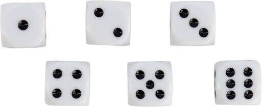 HEMA Dobbelstenen 6 Stuks
