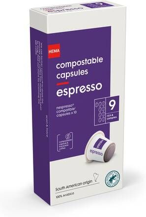 HEMA Koffiecups Espresso 10 Stuks