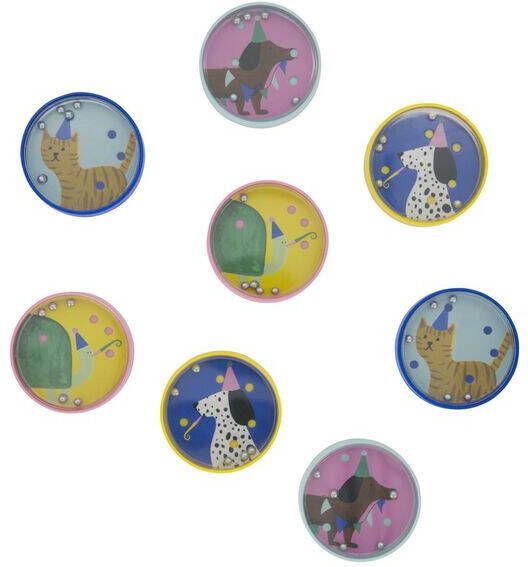HEMA Uitdeelcadeautjes Kantelpuzzel Feestbeesten 8 Stuks