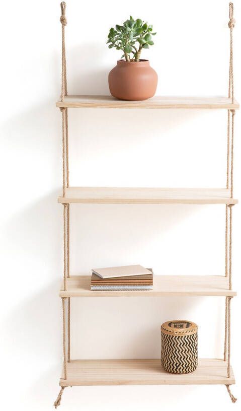 LA REDOUTE INTERIEURS Wandrek in dennenhout en sisal L60 cm, Mareo