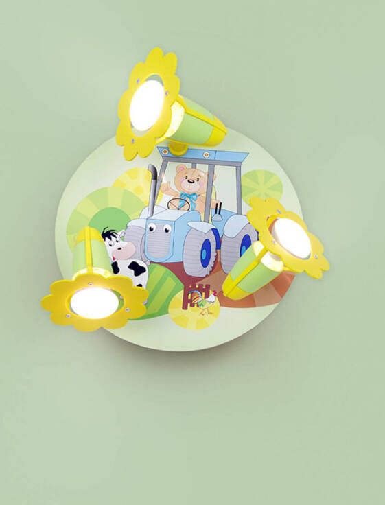 Elobra Plafondlamp Trekker met boerderijmotief