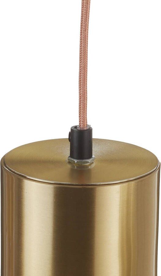 Globo Hanglamp Annika, 4 lamps, messing mat