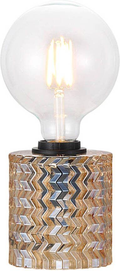 Nordlux Van glas tafellamp Hollywood amber