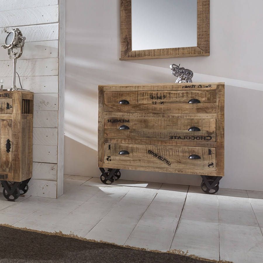 SIT Kast Rustiek Breedte 90 cm, shabby chic, vintage