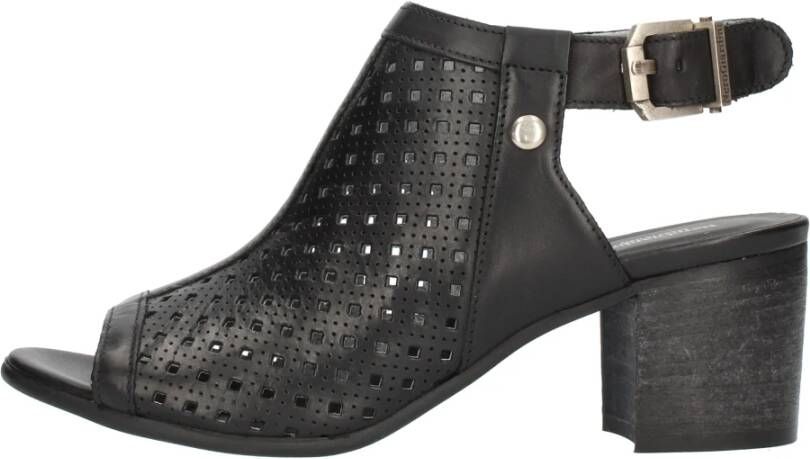 Nerogiardini Sandalen met hoge hakken , Zwart, Dames
