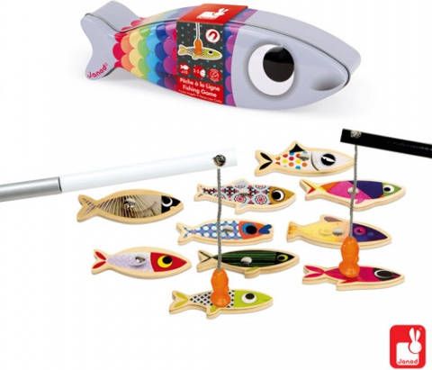 Janod Spel Magneet hengelspel sardientje