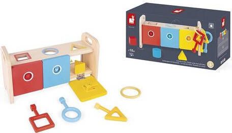 Janod Leerspeelgoed Essential, sorteerspel met sleutels