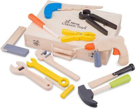 New Classic Toys ® Speelgoed gereedschapskoffer(set, 12 delig )