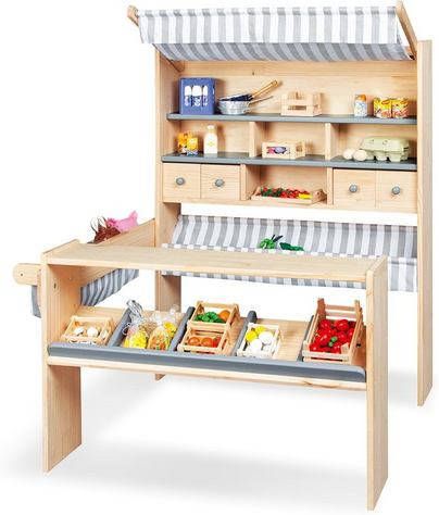 Pinolino ® Winkel Marktkraam Lucy, grijs