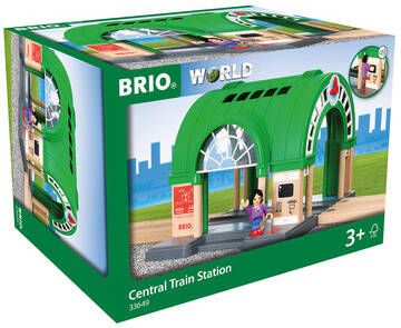 BRIO ®, WORLD Groot Station Set met Ticketautomaat