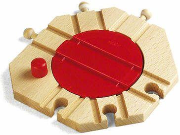 BRIO Spoorwegen – Mechanische draaischijf