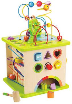 Hape Motoriekkubus Kleine diertjes