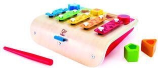 Hape Speelgoed muziekinstrument Xylofoon piano inclusief plug in game