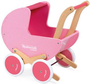 Merkloos Janod Mademoiselle Poppenwagen