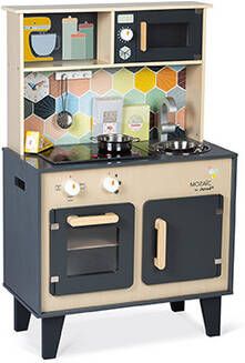 Janod &#xAE, Speelkeuken Mozaic groot met licht -/geluid functie