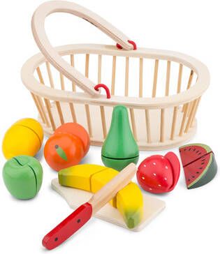 New Classic Toys ® Speellevensmiddelen Bon Appetit snijset fruit(10 delig )