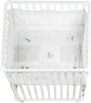 Roba ® Box Fox & Bunny, 100x100 met boxinzetstuk