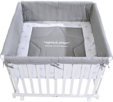 Roba ® Box Rock Star Baby 2, 100x100 met boxinzetstuk