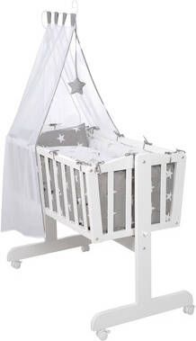 Roba ® Wieg Complete wiegset, Little Stars met complete uitrusting