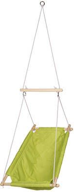 Roba ® Hangmat Hangstoel, groen meegroeiende babyschommel met buikriem en bekleding