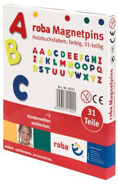 Roba ® Magneet Magnetische letters(31 stuks )