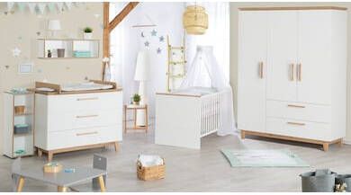 Roba ® Complete babykamerset Finn met kinderbed, kast en commode(set, 3 stuks )