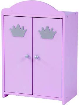 Roba ® Poppenkledingkast Prinses Sophie 2 deurs
