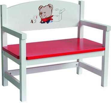 Roba ® Poppenmeubelen Poppenbank teddy college