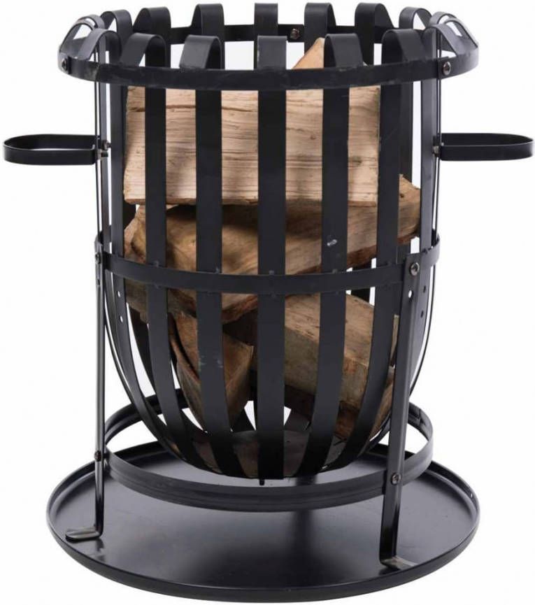 Redfire Basket Dallas Vuurkorf Grill Zwart