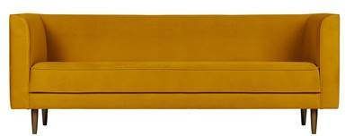 vtwonen 3 zits Bank 'Studio' Velvet, kleur Oker
