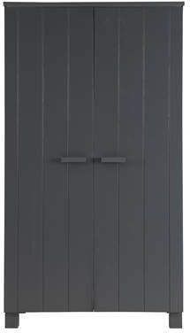 Woood Dennis Kast Grenen Steel Grey Geborsteld [Fsc]