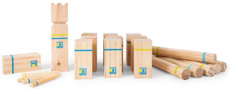 BS Toys Kubb Vurenhout 21 delig