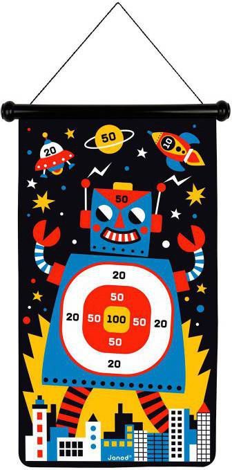 Janod Robots magnetisch dartspel 7-delig