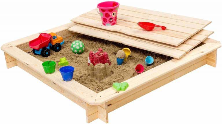 Outdoor Life Products Zandbak met deksel Lenip