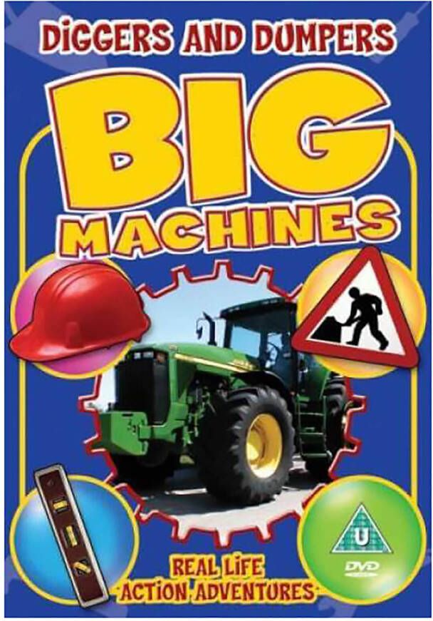 ITV Home Entertainment Big Machines Diggers And Dumpers